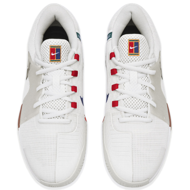Tênis Nike Zoom GP Challenge 1 - Quadra Rápida - Branco e Marinho