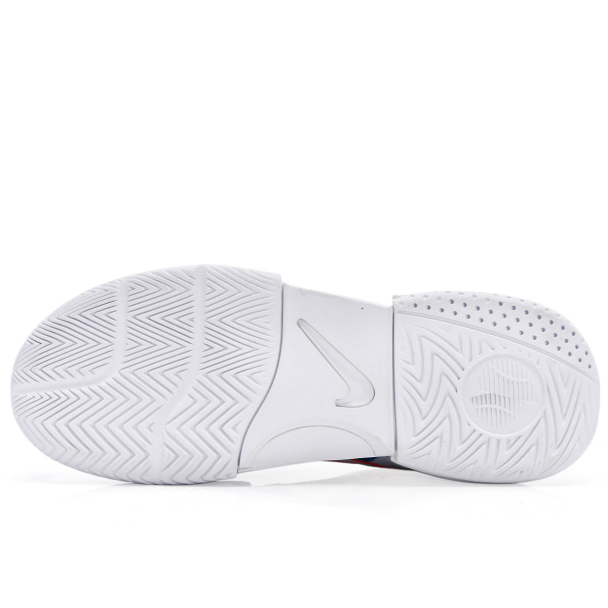 Tênis Nike Court Lite 4 - All Court - Branco Azul e Laranja