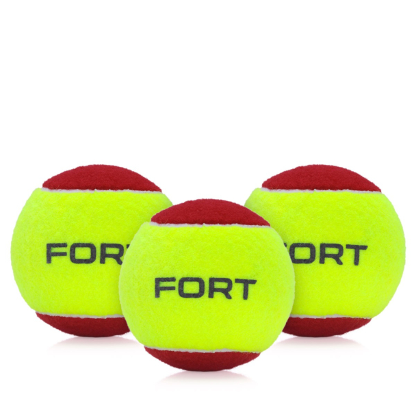 Bola De Tênis Fort Stage 3 - Pack Com 3 Bolas