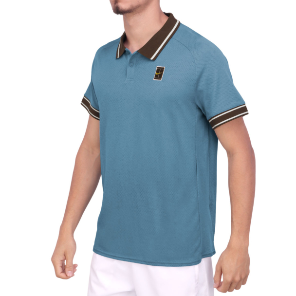 Camisa Polo Nike Court Heritage Pro Azul