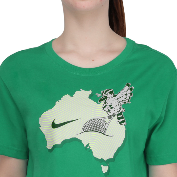 Camiseta Nike Court Slam Verde