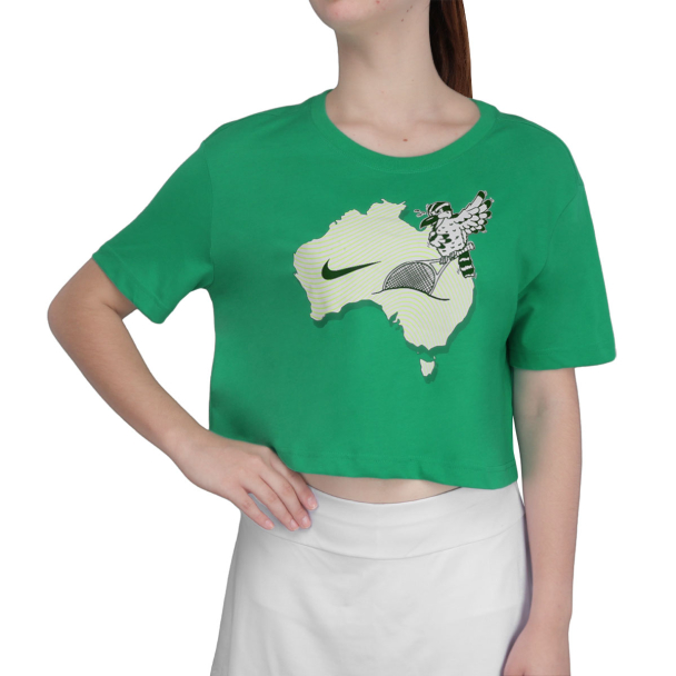 Camiseta Nike Court Slam Verde