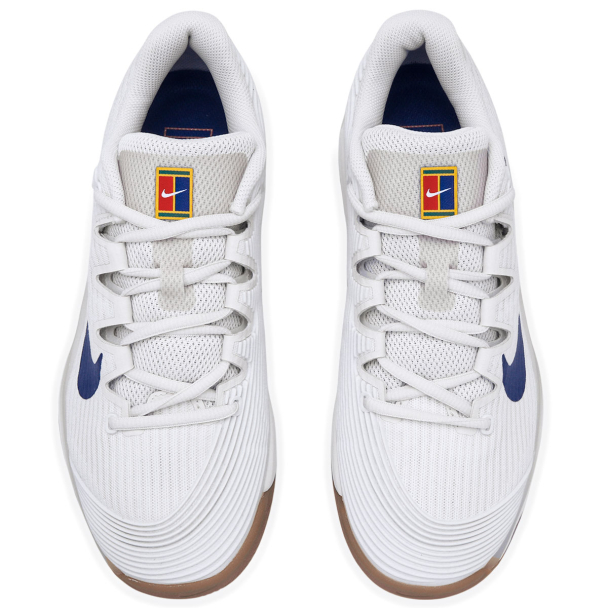 Tênis Nike Zoom Vapor 12 Branco e Marinho - ProSpin.com.br
