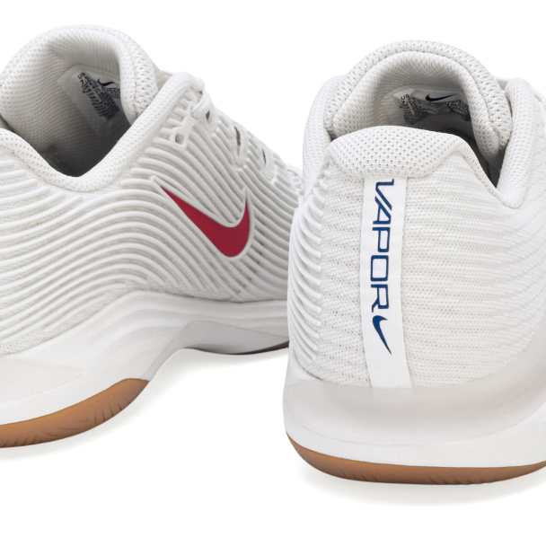 Tênis Nike Zoom Vapor 12 Branco e Marinho - ProSpin.com.br