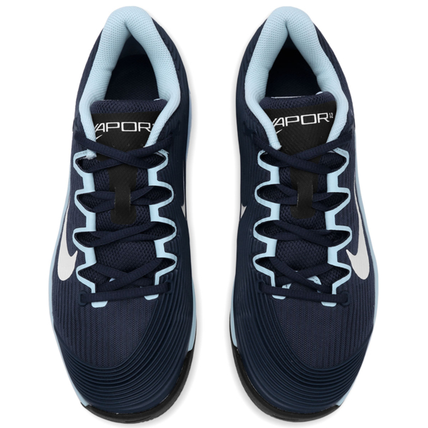Tênis Nike Zoom Vapor 12 - Quadra Rápida - Marinho e Azul