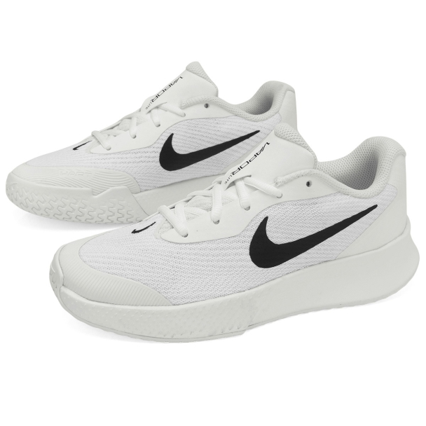 Tênis Nike Vapor Lite 3 - Quadra Rápida - Branco e Preto