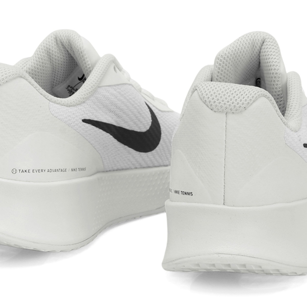 Tênis Nike Vapor Lite 3 - Quadra Rápida - Branco e Preto