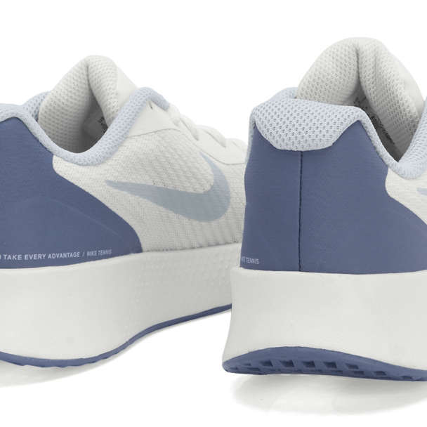 Tênis Nike Vapor Lite 3 - Quadra Rápida - Branco e Lilás