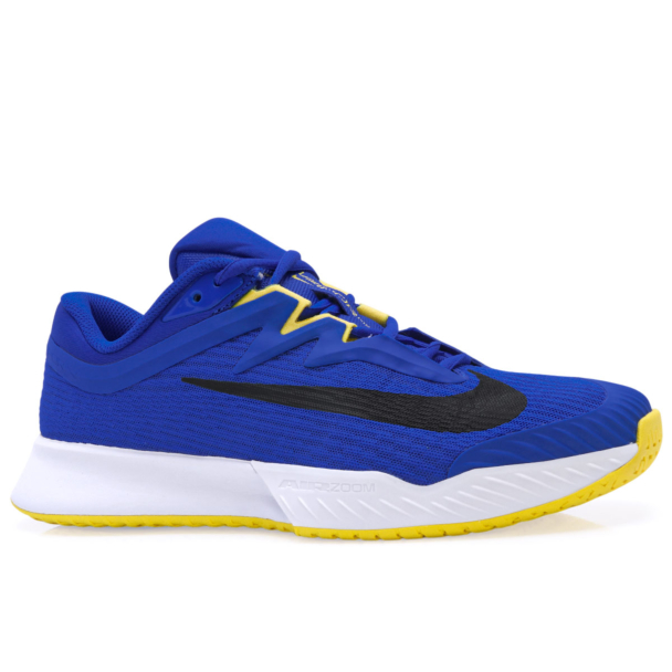 Tênis Nike Zoom Vapor Pro 3 - Quadra Rápida - Azul Preto e Amarelo
