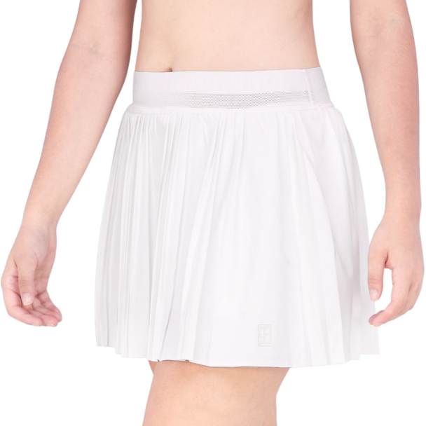 Saia Shorts Nike Court Dri-Fit Advantage Branca