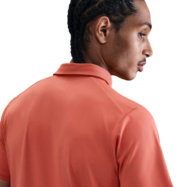 Camisa Polo Nike Court ADV Dri-Fit Coral - ProSpin.com.br