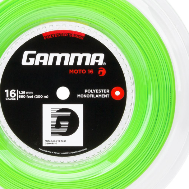 Corda Gamma Moto 16L 1.29mm Verde Limão - Rolo com 200 Metros