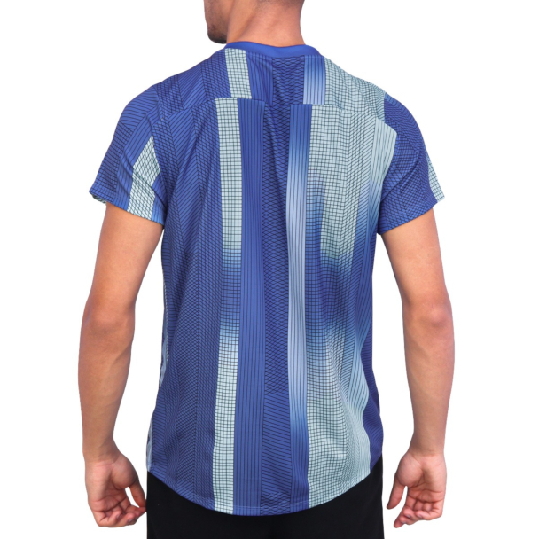 Camiseta Nike Court Dry Victory Printed Tee Azul