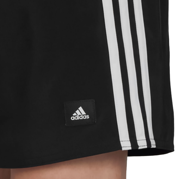 Shorts Adidas Aquático 3S CLX Preto e Branco