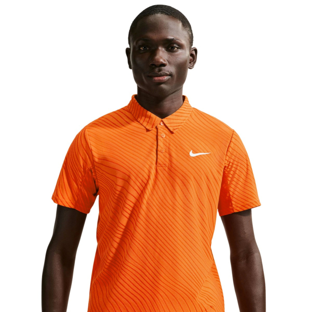 Camisa Polo Nike Dri-Fit Adv Slam Laranja - ProSpin.com.br