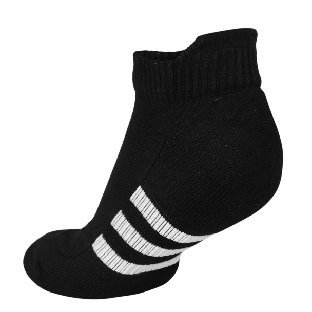 Meia Adidas Performance 41 ao 43 - Pack com 3 Pares Preta
