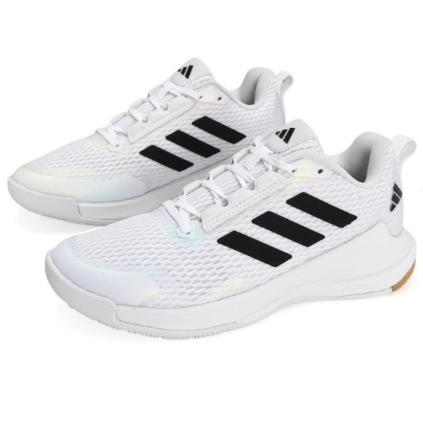 Tênis Adidas Novaflight 2 Indoor Branco e Preto