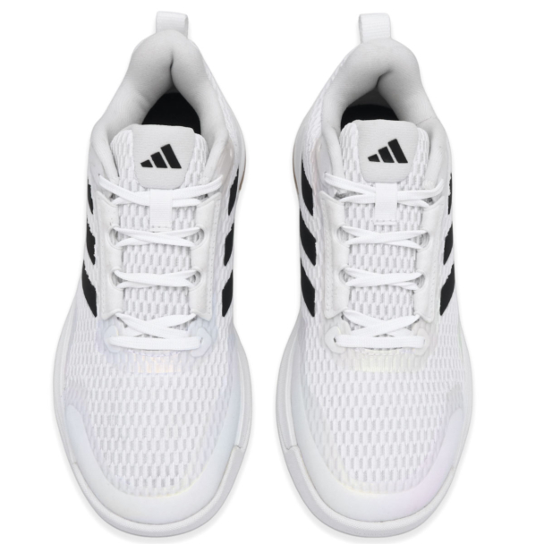 Tênis Adidas Novaflight 2 Indoor Branco e Preto