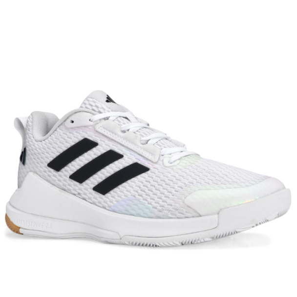 Tênis Adidas Novaflight 2 Indoor Branco e Preto