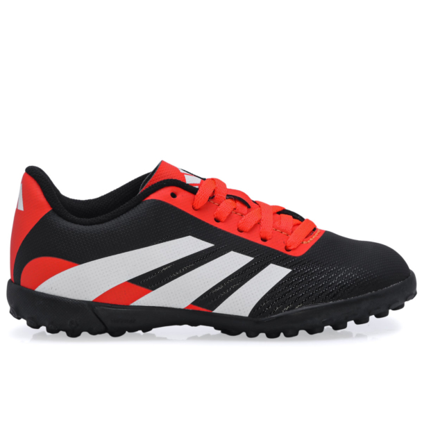Chuteira Adidas Society Predator Artilheira 24.5 Preto e Vermelho