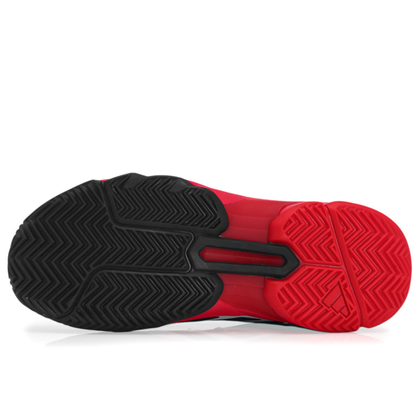 Tênis Adidas Courtjam Control 3 - All Court - Branco Preto e
