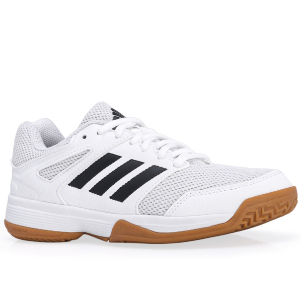 Tênis Adidas Speedcourt Indoor Branco e Preto