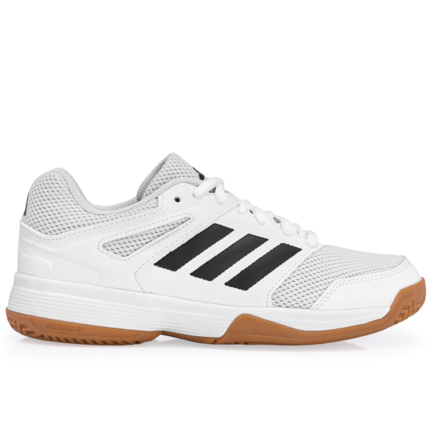 Tênis Adidas Speedcourt Indoor Branco e Preto