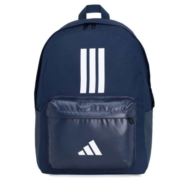 Mochila Adidas Classic Back-To-School 3S Marinho e Branco