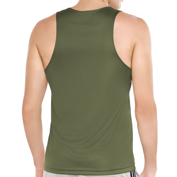 Regata Adidas Treino Basic Tank Verde