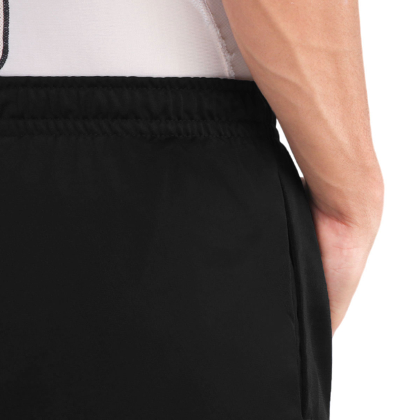 Shorts Adidas Logo Preto e Azul