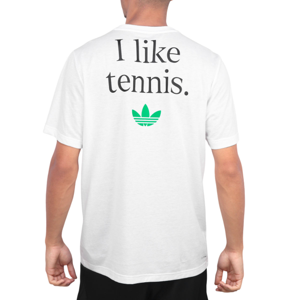 Camiseta Adidas Tennis Graphic Branca
