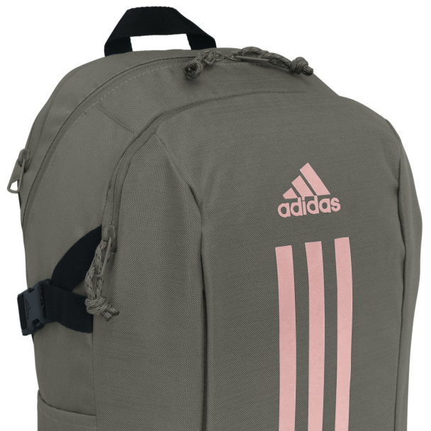 Mochila Adidas Power 7 Cinza e Rosa