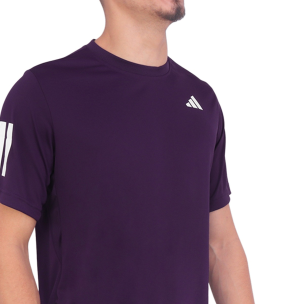 Camiseta Adidas Club Tennis Climacool 3 STR Roxo