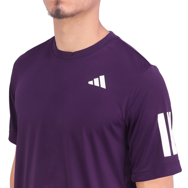 Camiseta Adidas Club Tennis Climacool 3 STR Roxo