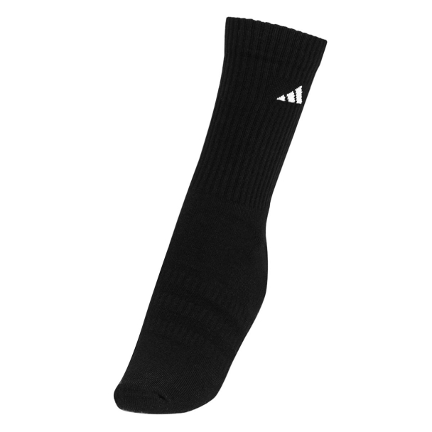 Meia Adidas Cushion Cano Alto Pack Com 06 Pares Preto