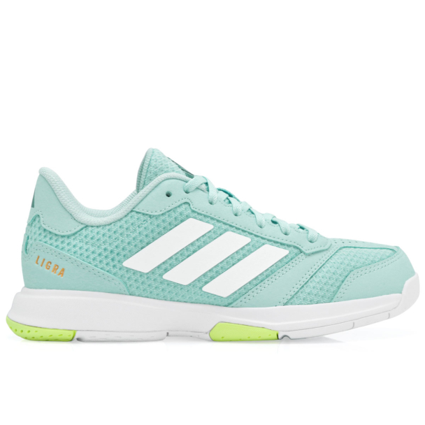 Tênis Adidas Ligra 8 Verde Claro e Branco