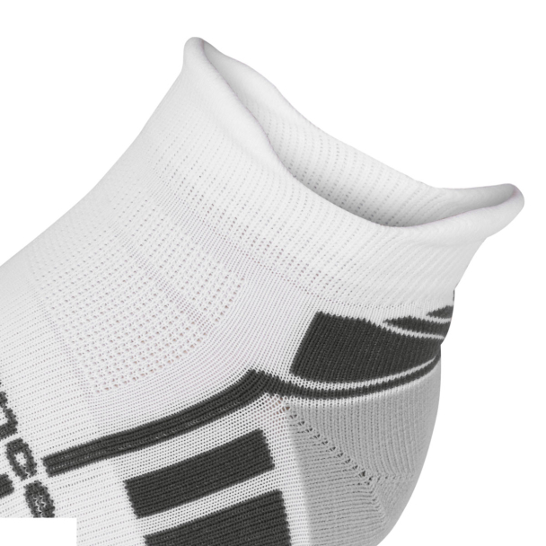 Meia New Balance Performance Invisível 39 ao 42 Branca e Cinza