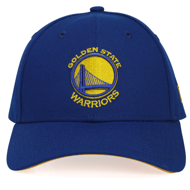 Boné New Era 9Forty NBA Golden State Warriors Team Azul e Amarelo