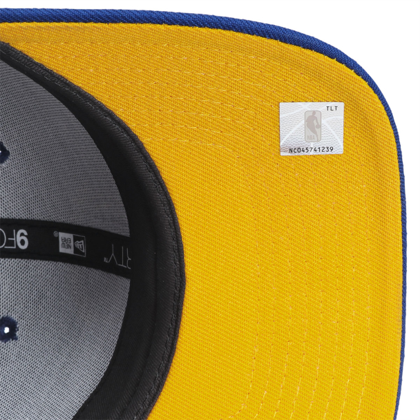 Boné New Era 9Forty NBA Golden State Warriors Team Azul e Amarelo