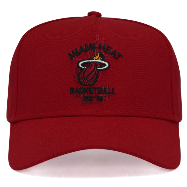 Boné New Era 9Forty A-Frame NBA Miami Heat Core Vermelho