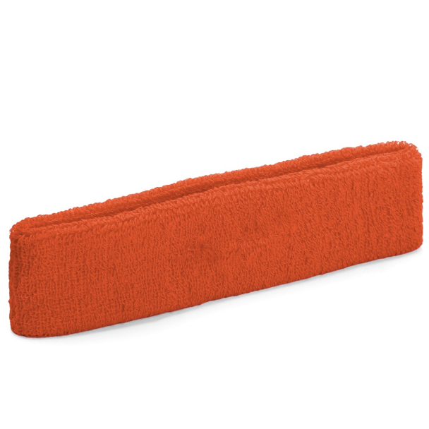 Testeira Nike Swoosh Laranja e Branco