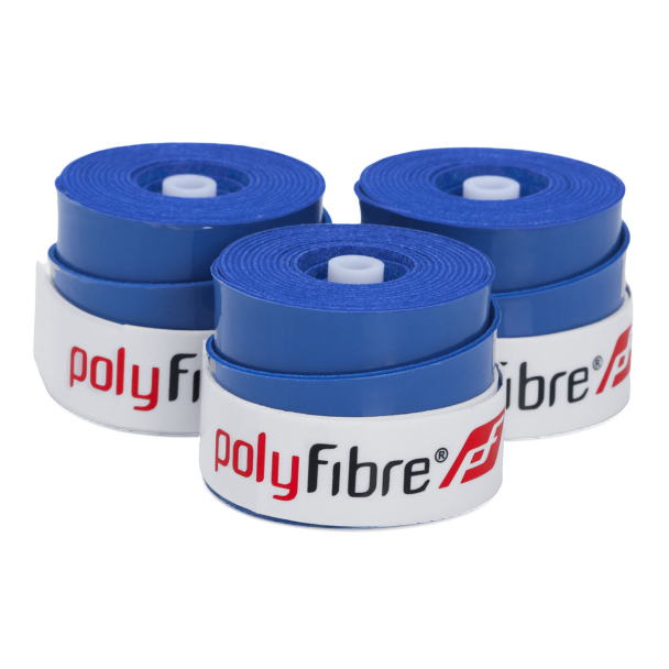 Overgrip Polyfibre Omnigrip 0.6mm - Pack com 03 Unidades Azul
