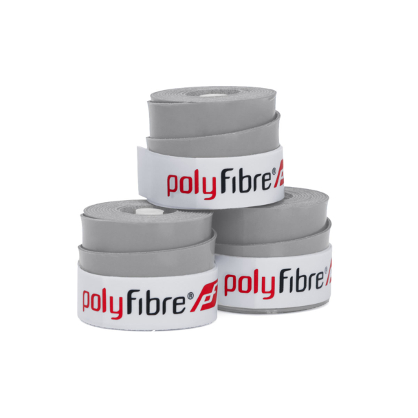 Overgrip Polyfibre Omnigrip 0.6mm - Pack com 03 Unidades Cinza