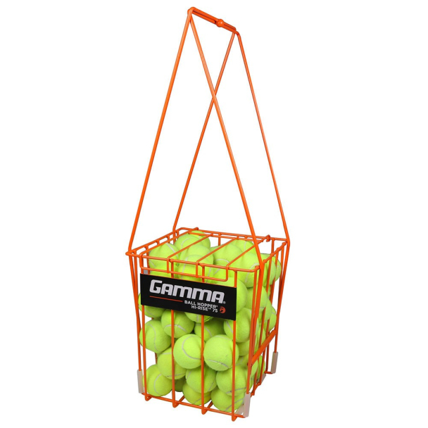 Cesto de Bola Gamma HI Rise Laranja - Para 75 Bolas
