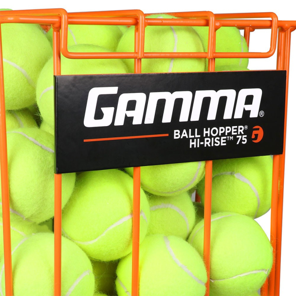 Cesto de Bola Gamma HI Rise Laranja - Para 75 Bolas