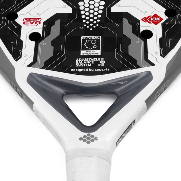 Raquete De Beach Tennis Oxy Cyber com Mochila Oxy Beach Branca de Brinde