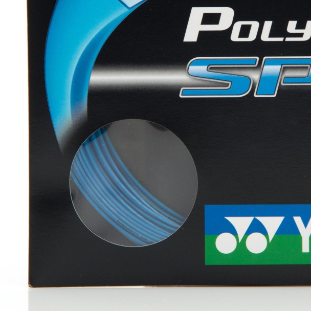 Corda Yonex PolyTour Spin 16L 1.25mm Azul - Set Individual