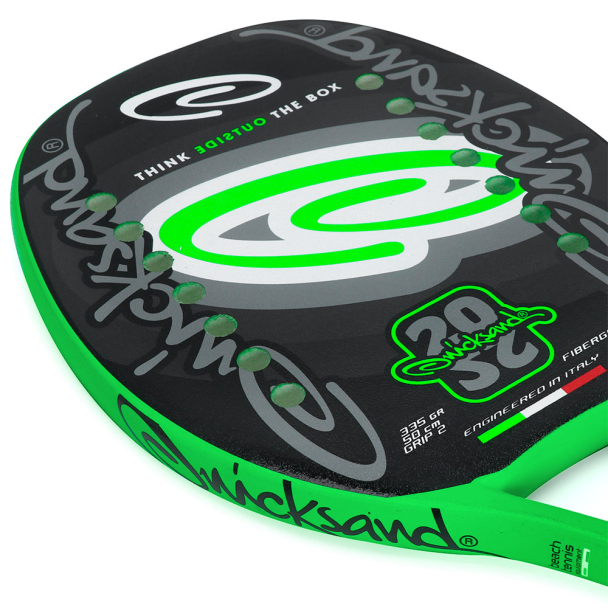 Raquete de Beach Tennis Quicksand Q1 Verde