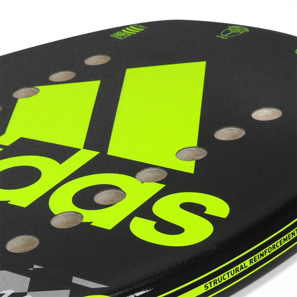 Raquete de Beach Tennis Adidas Adipower Lite H14 Preta e Amarela