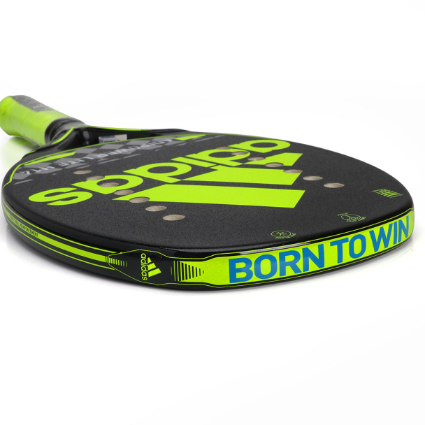 Raquete de Beach Tennis Adidas Adipower Lite H14 Preta e Amarela
